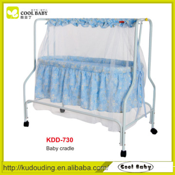 Fabricante NEW Baby Swing Cama con Mosquitero Ligera Baby Rocking Cradle